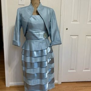 Formal dress and jacket